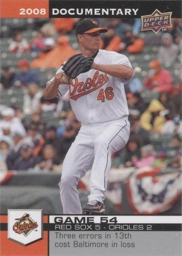 2008 Upper Deck Documentary - Jeremy Guthrie #1534