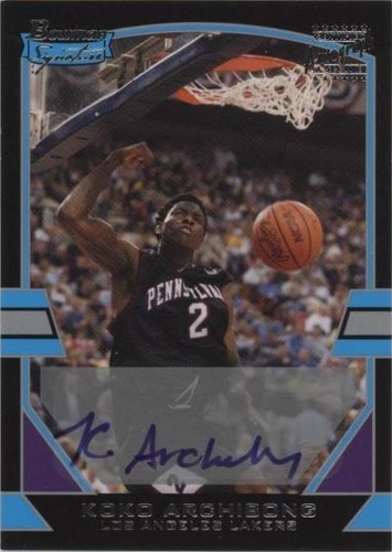 2003-04 Bowman Signature - Koko Archibong #111