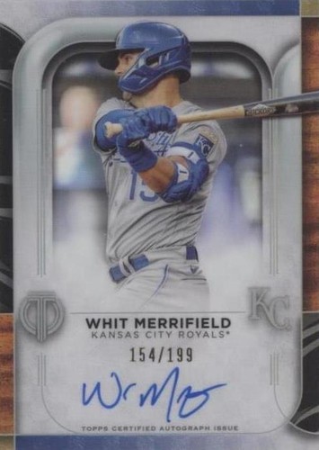2022 Topps Tribute - Whit Merrifield #TA-WM