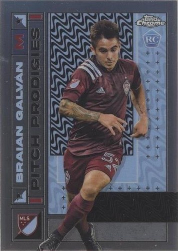 2022 Topps Chrome MLS Braian Galvan #68