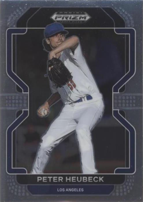2022 Panini Prizm Draft Picks - Peter Heubeck #PDP164