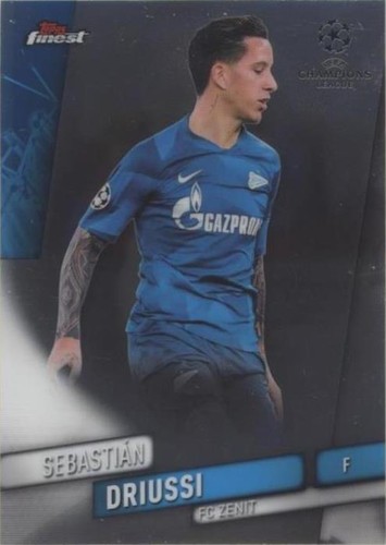2019-20 Topps Finest UCL Sebastian Driussi #61