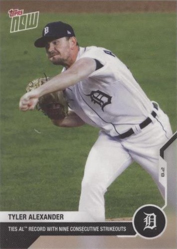 2020 Topps Now - Tyler Alexander #47