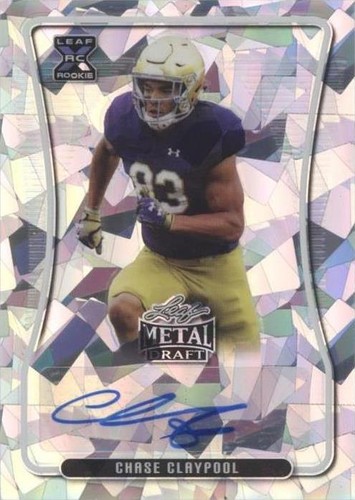 2020 Leaf Metal Draft Chase Claypool #BA-CC1