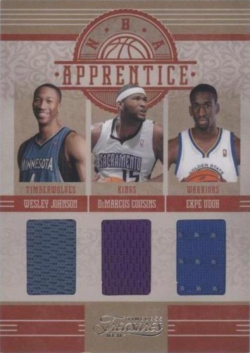 2010-11 Timeless Treasures - Ekpe Udoh/DeMarcus Cousins/Wesley Johnson #2