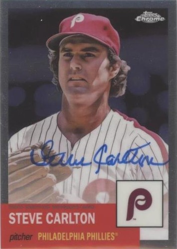 2022 Topps Chrome Platinum Anniversary - Steve Carlton #CPA-SC