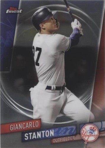 2019 Topps Finest - Giancarlo Stanton #125