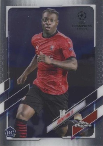 2020-21 Topps Chrome UCL Jeremy Doku #2