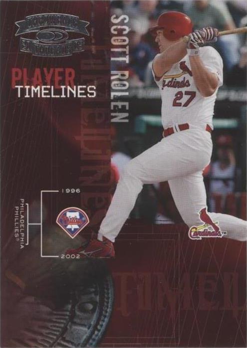 2005 Donruss Throwback Threads - Scott Rolen #PT-20