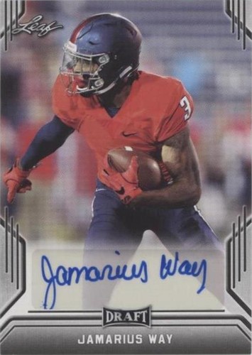 2019 Leaf Draft Jamarius Way #BA-JW1