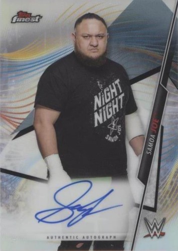2020 Topps Finest WWE - Samoa Joe #A-SJ