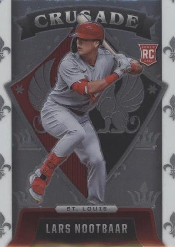 25枚限定！Lars Nootbaar Purple Cracked Auto Lars Nootbaar Rookie Limited Purple /25 2022 Panini