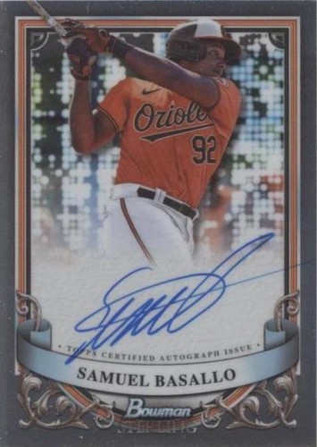 2024 Bowman Sterling - Samuel Basallo #PA-SB