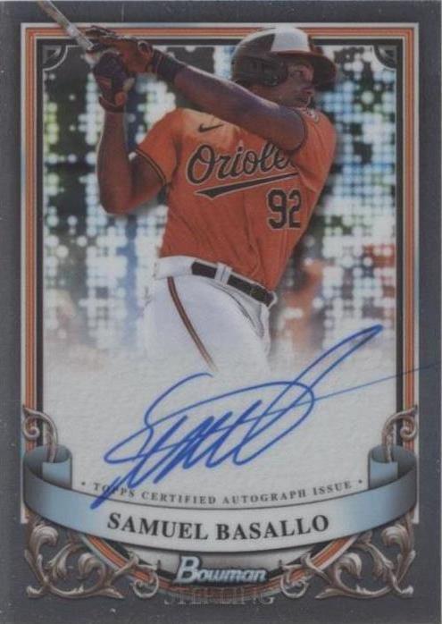 2024 Bowman Sterling - Samuel Basallo #PA-SB