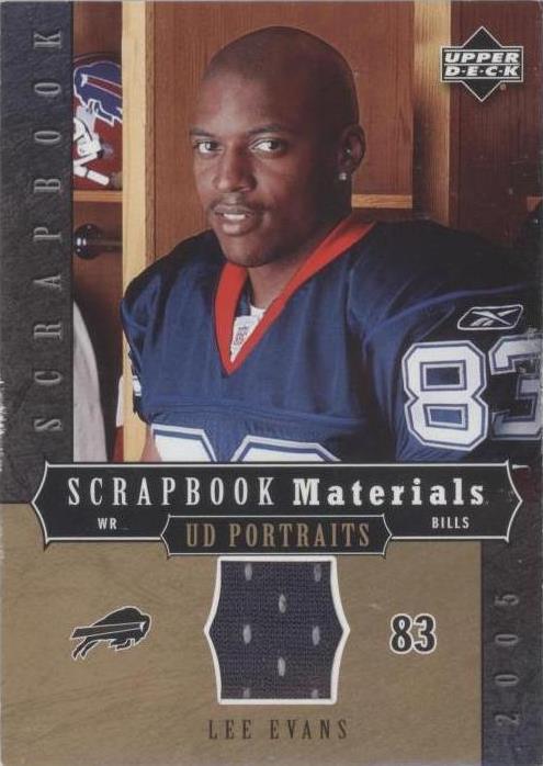 2005 Upper Deck Portraits Lee Evans #SB-LE