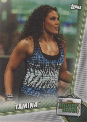 2019 Topps WWE Money in the Bank - Tamina Snuka #81