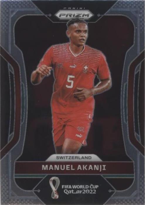 2022 Panini Prizm World Cup Qatar Manuel Akanji #266 for
