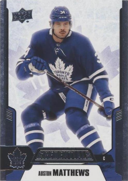 2019-20 Upper Deck Credentials - Auston Matthews #25