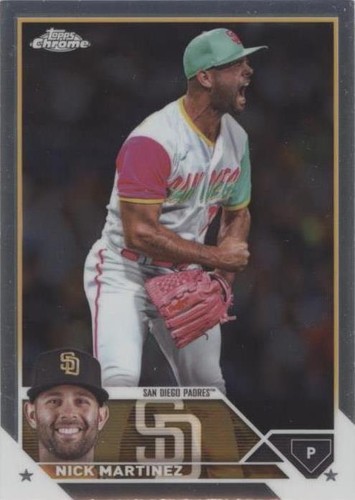 2023 Topps Chrome Update Series - Nick Martinez #USC166