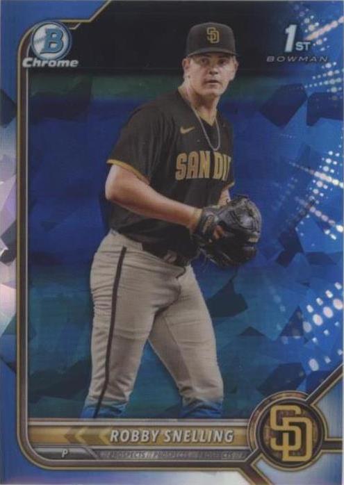 2022 Bowman Chrome Draft Sapphire Edition - Robby Snelling #BDC-82