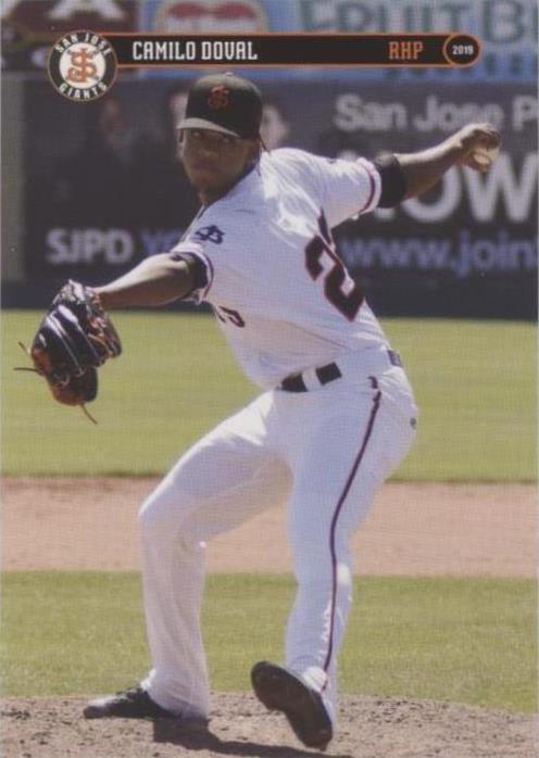 2019 Grandstand San Jose Giants - Camilo Doval #8