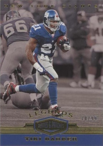 2019 Panini Plates & Patches Tiki Barber #133