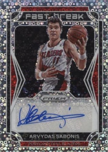 2021-22 Panini Prizm - Arvydas Sabonis #FB-ASB