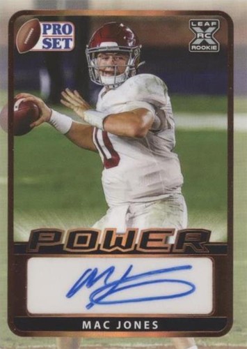 2021 Leaf Pro Set Power Mac Jones #BA-MJ1