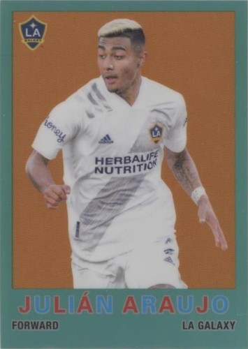 2022 Topps Chrome MLS Julian Araujo #59T-16
