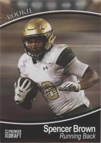 2021 Sage Premier Draft Spencer Brown #129