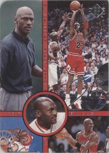MICHAEL JORDAN 96-97 Z-FORCE SLAM CAM INSERT # SC 5 SP! BGS