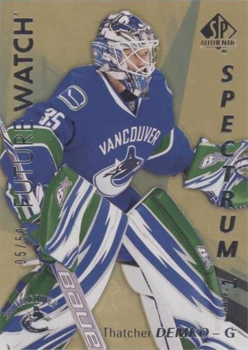 2016-17 SP Authentic - Thatcher Demko #S-53