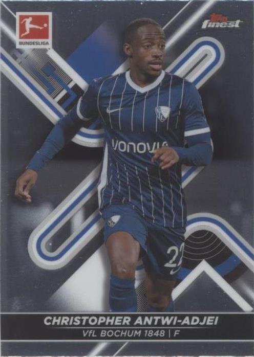 2021-22 Topps Finest Bundesliga Soccer Trading Cards for