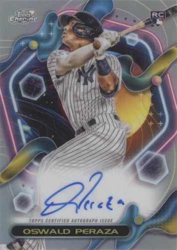 2023 Topps Cosmic Chrome - Oswald Peraza #CCA-OP