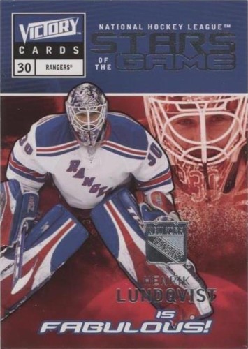 2009-10 Upper Deck Victory - Henrik Lundqvist #SG15