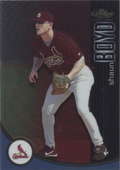 2001 Topps Finest - Shaun Boyd #114