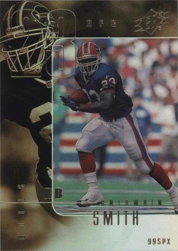 1999 SPx Antowain Smith #10