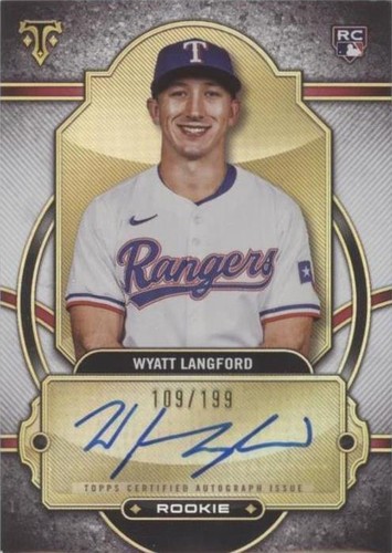 2024 Topps Triple Threads - Wyatt Langford #RA-WL