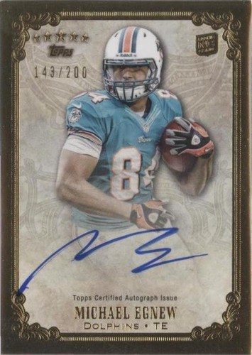 2012 Topps Five Star Michael Egnew #FSFA-ME