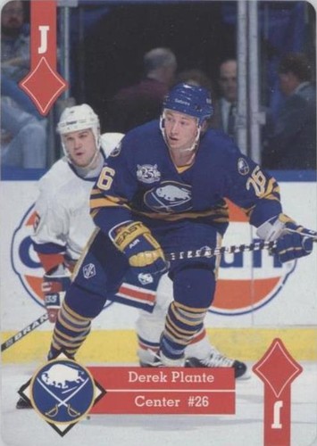 1995-96 Hoyle Eastern Conference Playing Cards - Derek Plante #JD