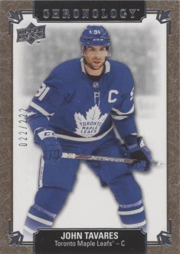 2019-20 Upper Deck Chronology - John Tavares #190