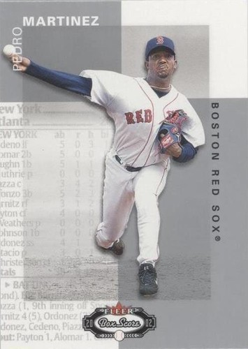 2002 Fleer Box Score - Pedro Martinez #101