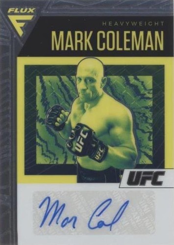2021 Panini Chronicles UFC - Mark Coleman #FA-MCM