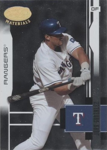 2003 Leaf Certified Materials - Juan González #189