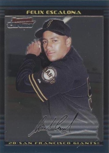 2002 Bowman Chrome - Felix Escalona #381