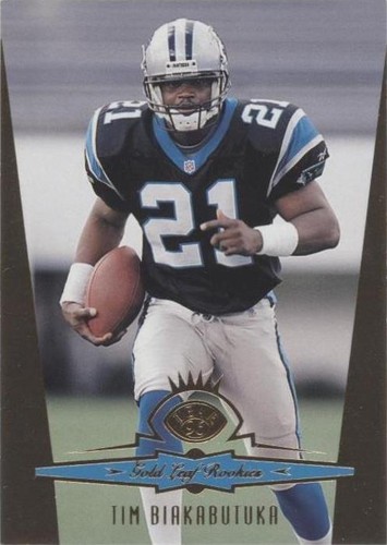 1996 Leaf Tim Biakabutuka #8