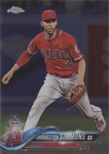 2018 Topps Chrome - Andrelton Simmons #97