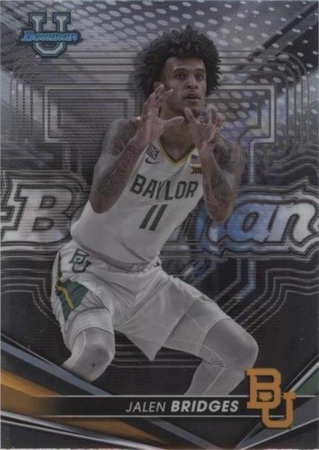 2022-23 Bowman University Best - Jalen Bridges #52