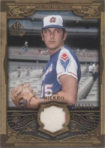 2006 SP Legendary Cuts - Phil Niekro #LM-PN