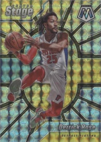 2019-20 Panini Mosaic - Derrick Rose #4